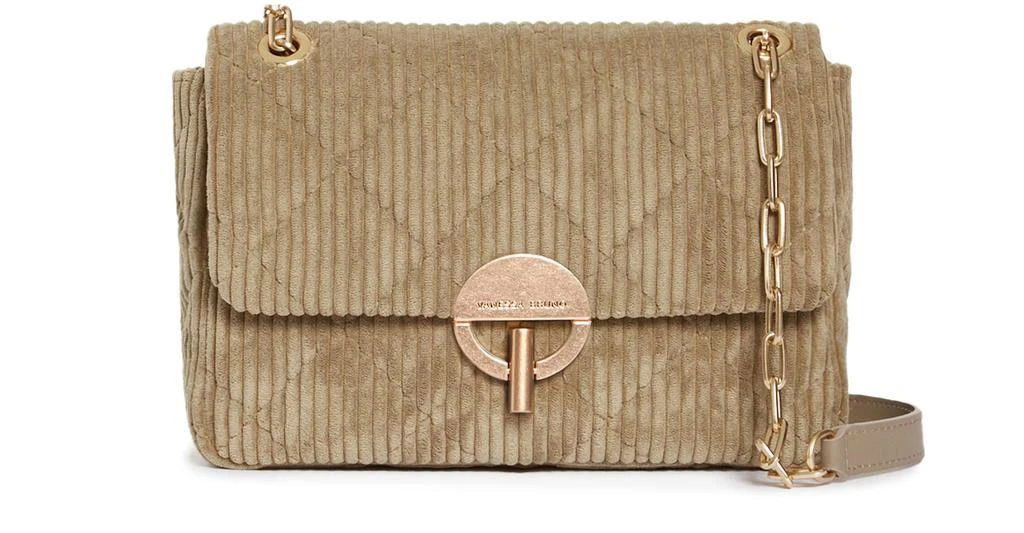 VANESSA BRUNO Moon Bag in Corduroy 2
