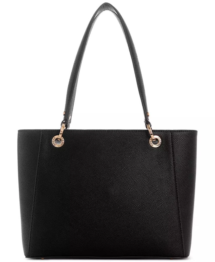 GUESS Noelle Small Double Compartment Top Zip Tote Bag 4