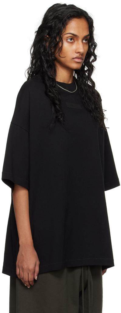 Essentials Black Crewneck T-Shirt