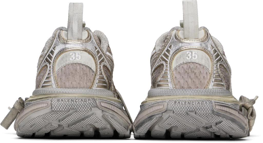 Balenciaga Silver & Beige 3XL Sneakers 2
