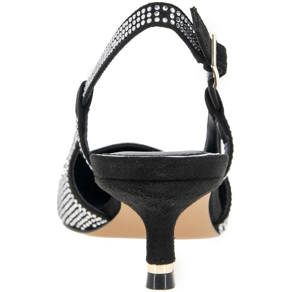 Kenneth Cole Martha Crystals Womens Rhinestone Ankle Strap Slingback Heels 2