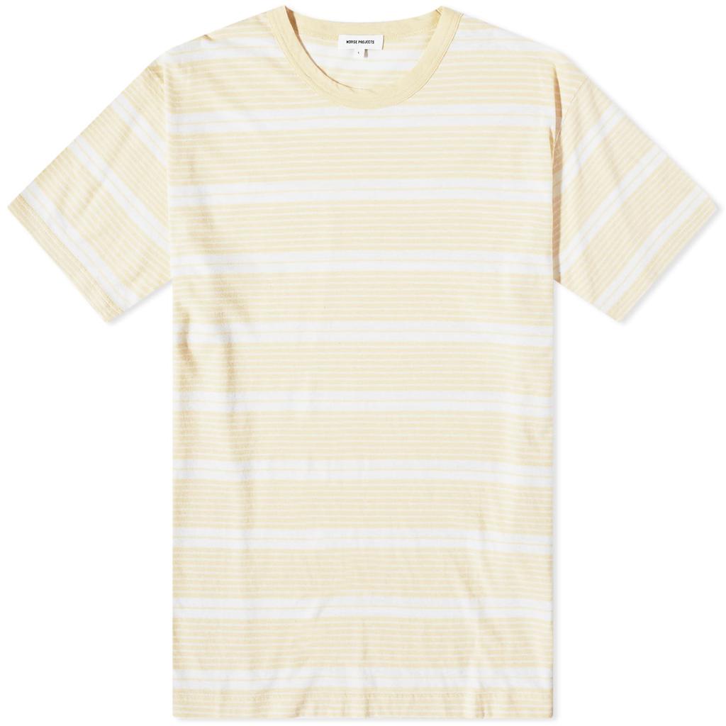 Norse Projects Norse Projects Johannes Sunbleached Stripe T-Shirt