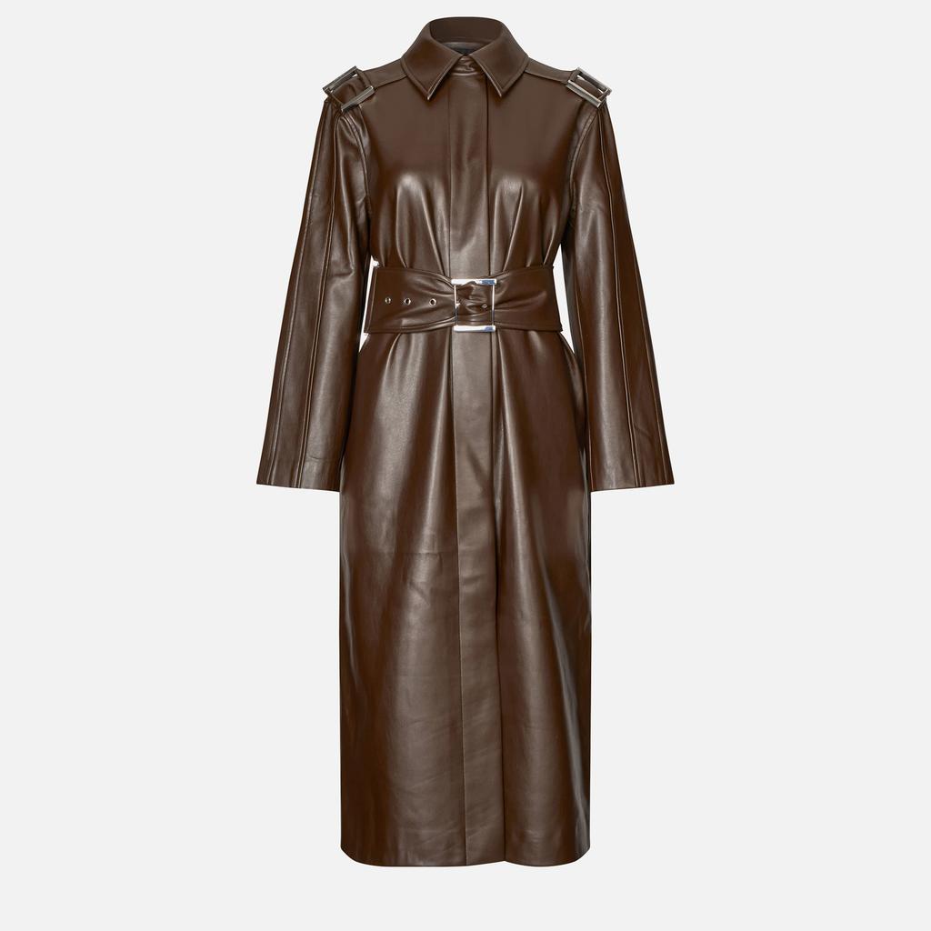 Stine Goya Stine Goya Oversized Faux Leather Trench Coat