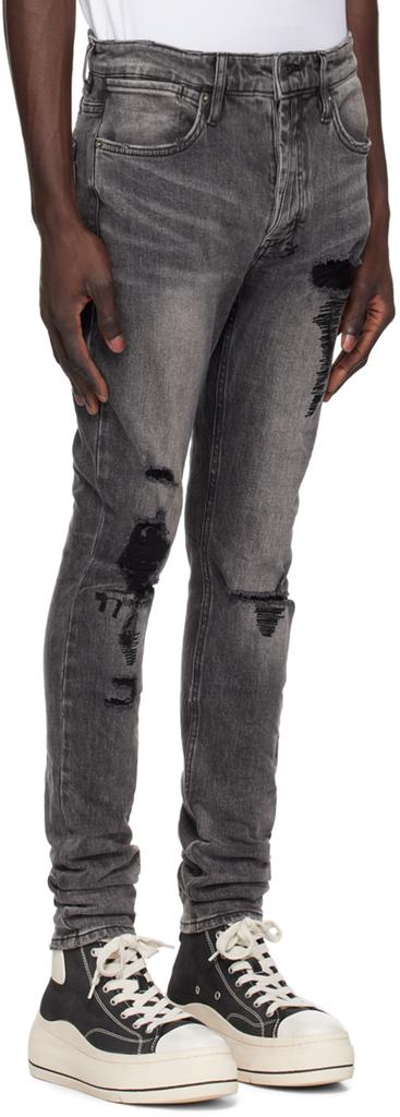 Ksubi Gray Van Winkle Angst Trashed Jeans - Pants - BeyondStyle