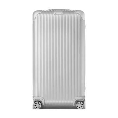 Rimowa Trunk Silver Rimowa Original Trunk S Suitcase Silver