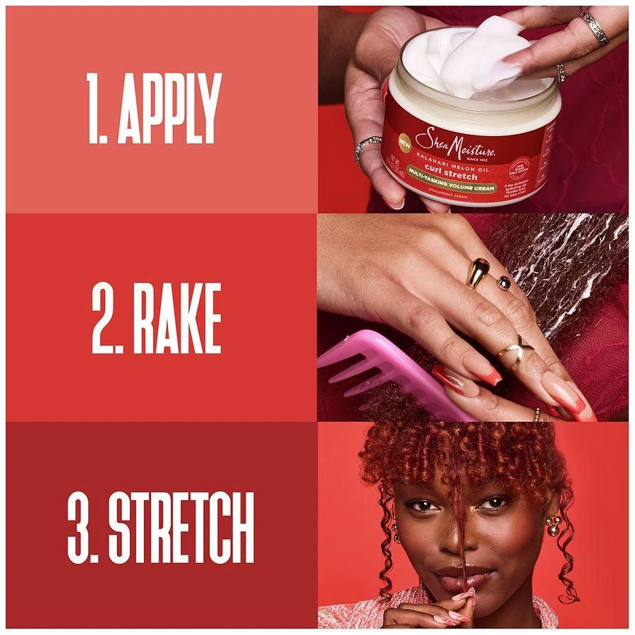 SheaMoisture Curl Stretch Multi-tasking Volume Cream 6