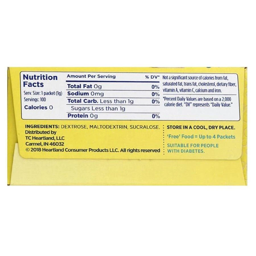 Splenda No Calorie Sweetener Packets 2