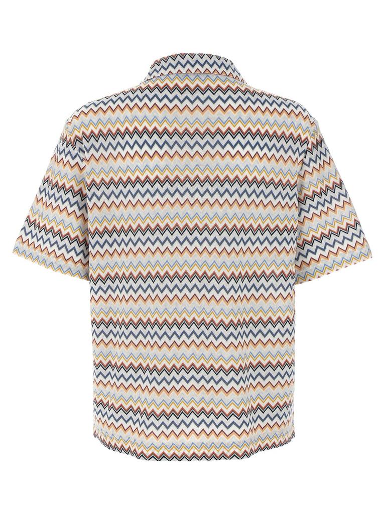 Missoni Missoni Zig Zag Short-Sleeved Shirt