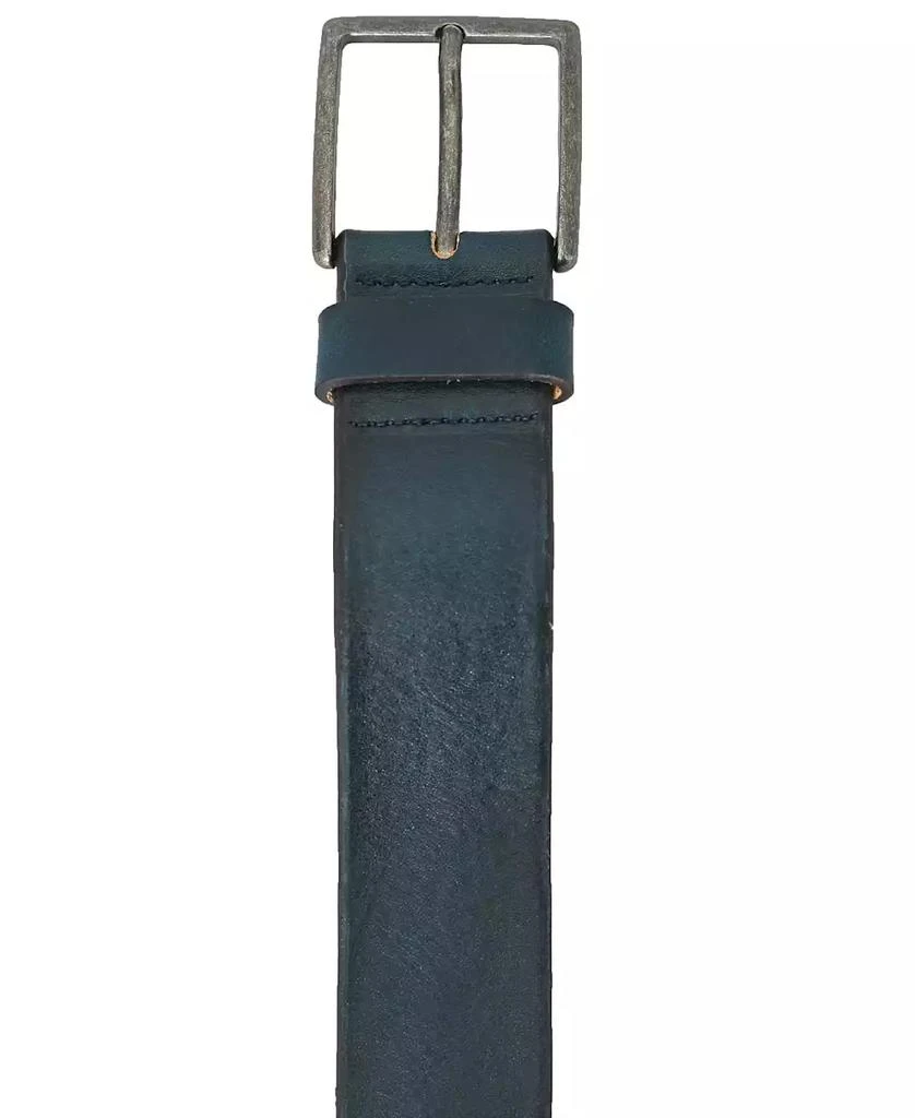 DUCHAMP LONDON Men's Leather Non-Reversible Dress Casual Belt 2