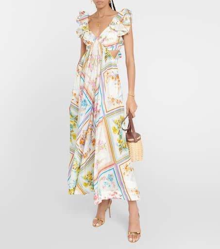 Zimmermann Halcyon floral silk maxi dress 2