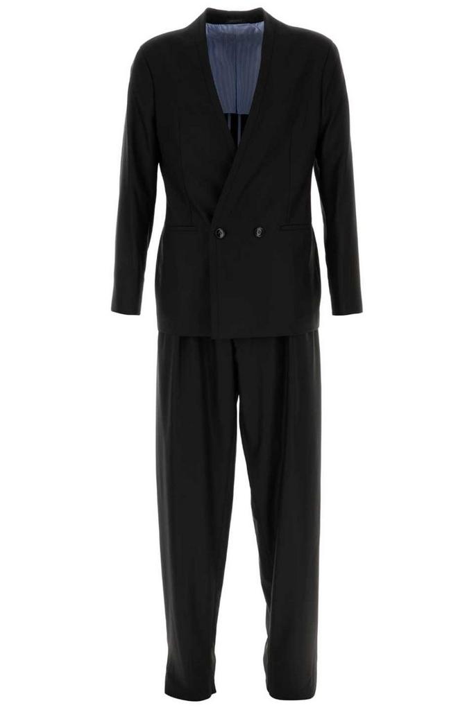 Giorgio Armani Giorgio Armani Double-Breasted Long-Sleeved Suit