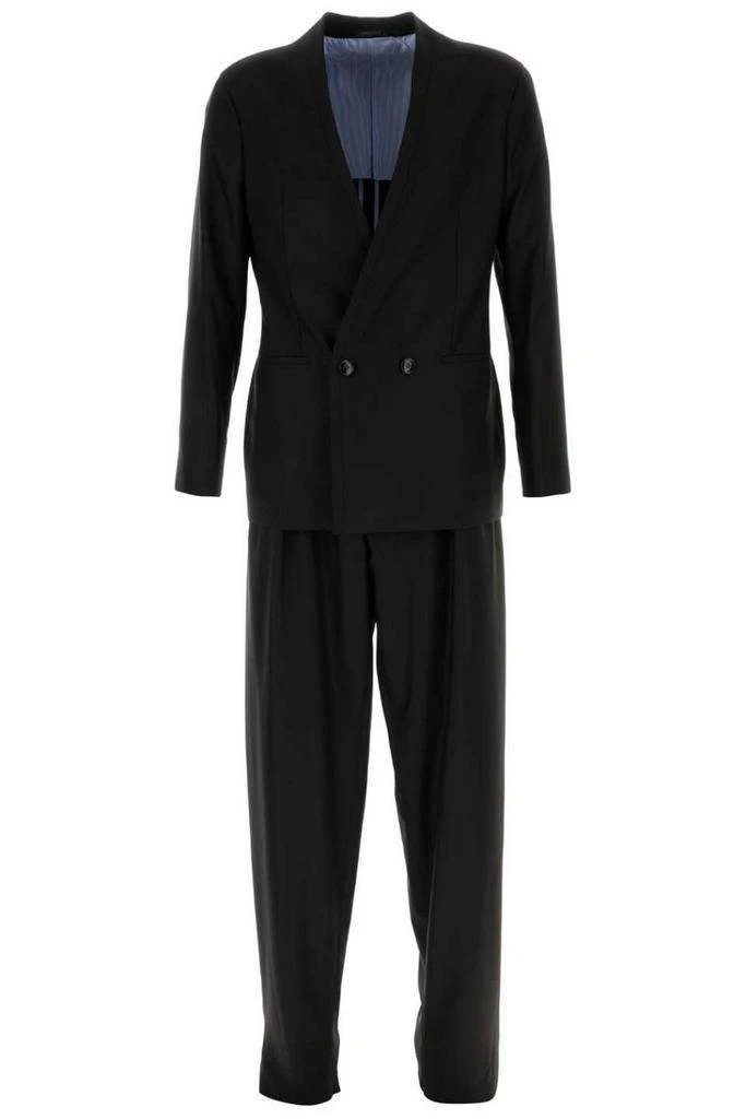 Giorgio Armani Giorgio Armani Double-Breasted Long-Sleeved Suit 1