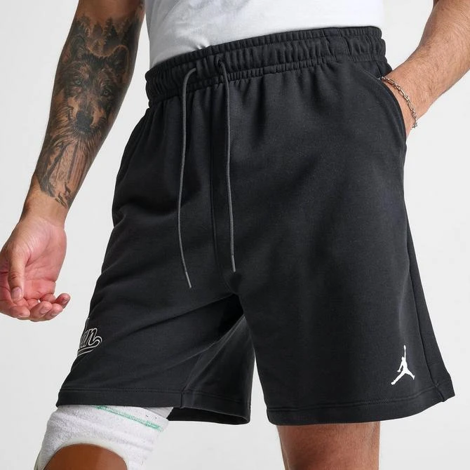 Jordan Men's Jordan Flight MVP Cursive Fleece Shorts 5