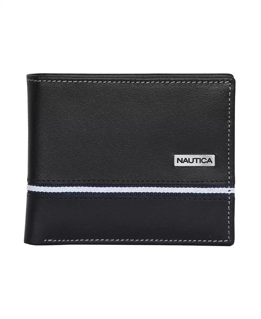 Nautica Men's Bifold Leather Wallet