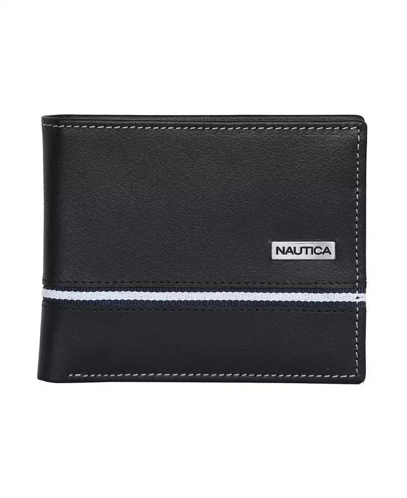 Nautica Men's Bifold Leather Wallet 1