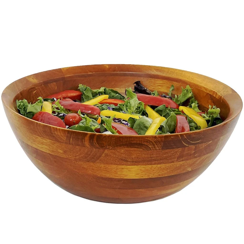 Frieling Rubberwood Conical Bowl, Medium 4.5-Inch x 10-Inch Diameter 2