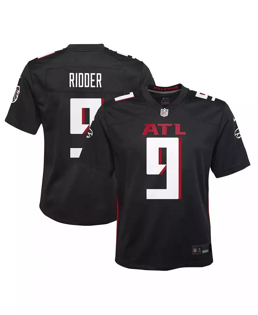 NIKE Big Boys Desmond Ridder Black Atlanta Falcons Game Jersey 1