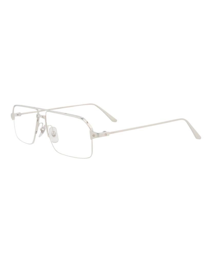 Cartier Aviator-Frame Metal Optical Frames