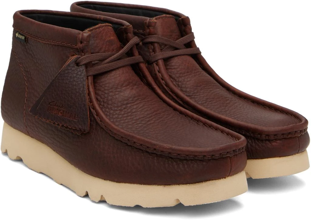 Clarks Originals Brown WallabeeBT GTX Desert Boots 4