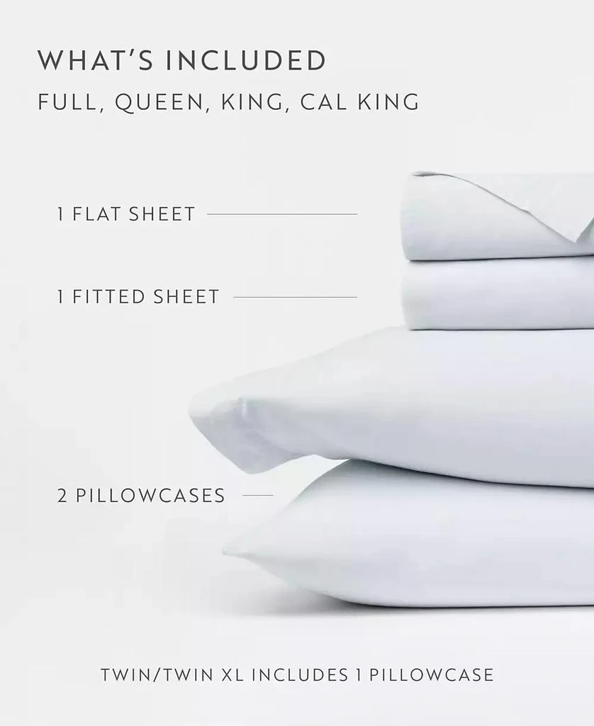 IENJOY HOME Ultra Soft Percale Cotton 3-Pc. Sheet Set 4