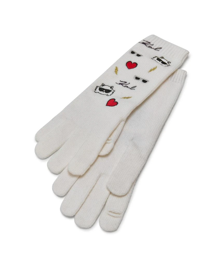 Karl Lagerfeld Paris CATE PINS EMBROIDERY GLOVE 3