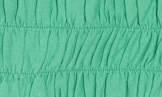 Elan Tie Strap Smocked Crop Top 4