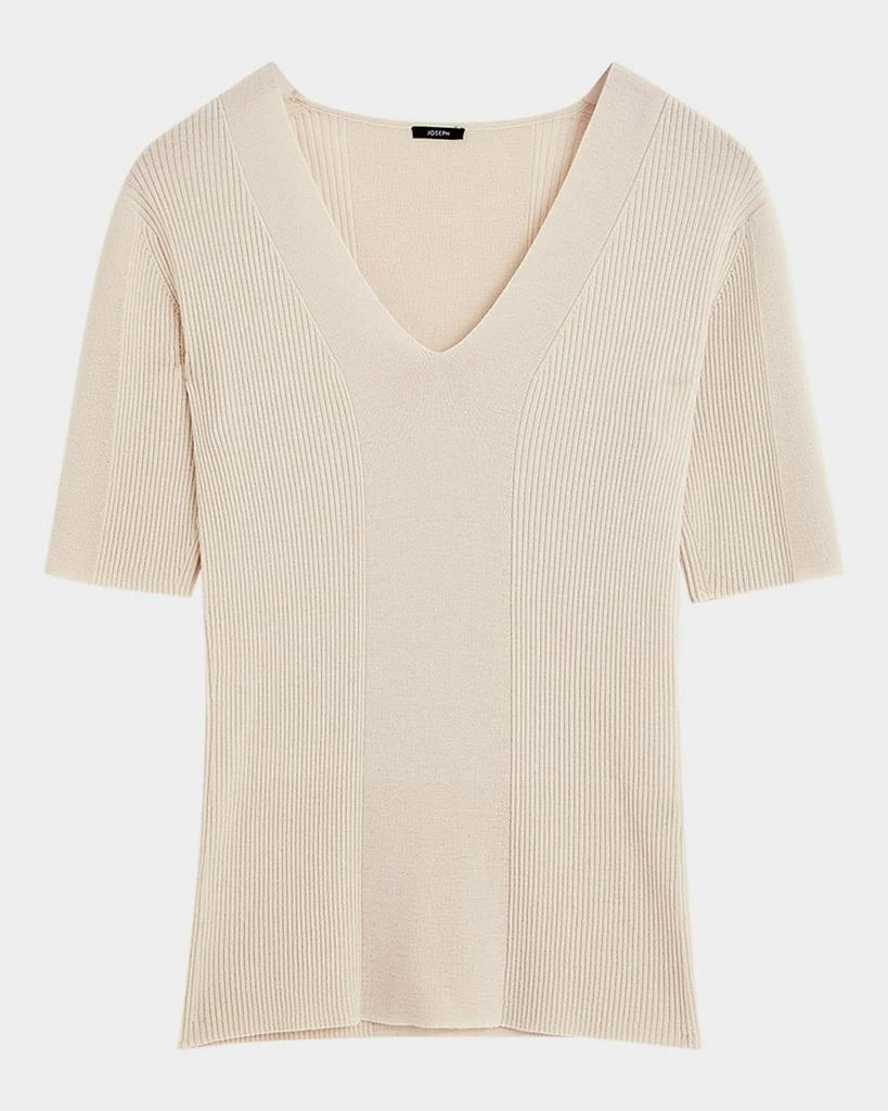 Joseph Ribbed Merino Wool Top 1