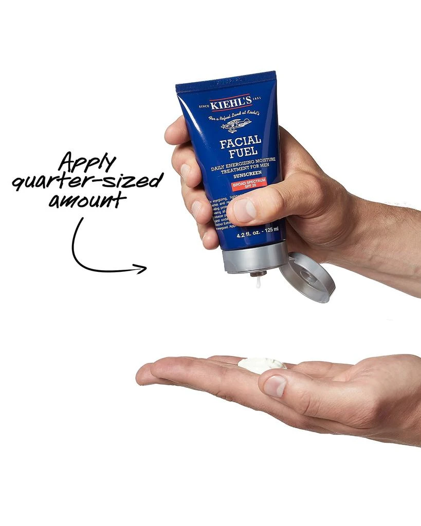 Kiehl's 6.8 oz. Facial Fuel Daily Energizing Moisture Treatment for Men SPF 20 5