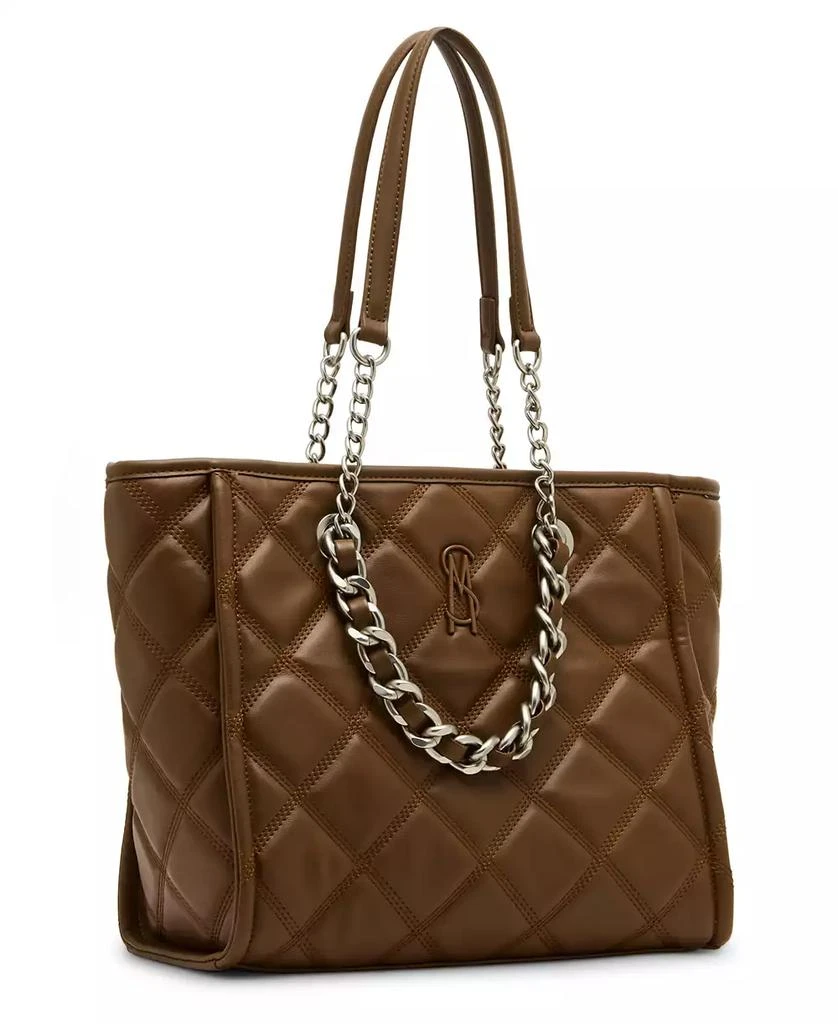 Steve Madden Katt Faux Leather Quilted Tote with Pouch 6