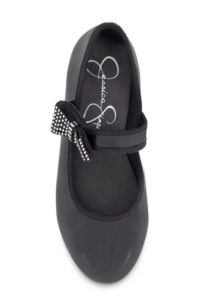 Jessica Simpson Kids' Amy Embellished Bow Mary Jane Flat 5