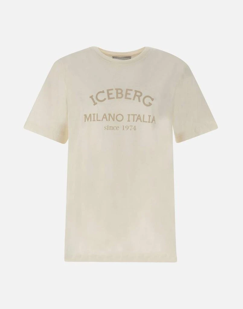 Iceberg Iceberg T-Shirt With Front Logo Print 1