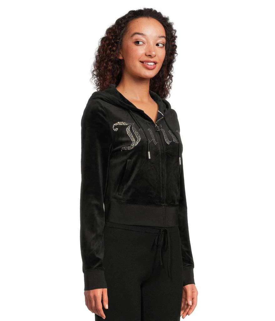 Juicy Couture Classic Juicy Hoodie With Bling 2
