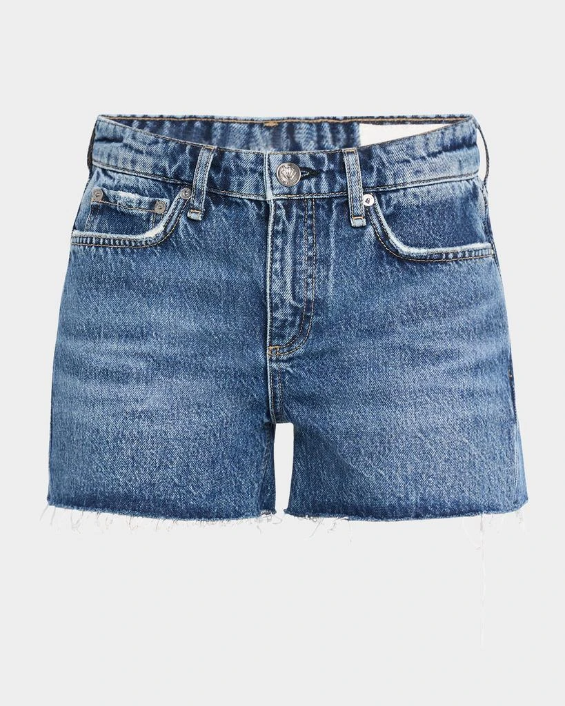 Rag & Bone Dre Low-Rise Denim Shorts 1