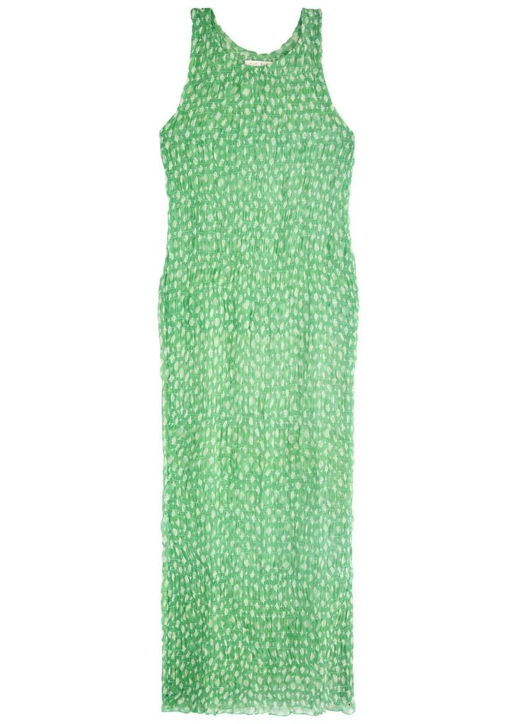 Cloe Cassandro Lola printed silk-georgette midi dress 1