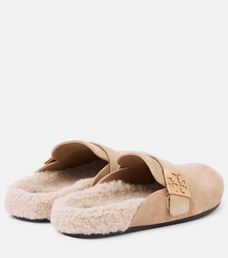 Tory Burch Mellow shearling-lined suede mules 2