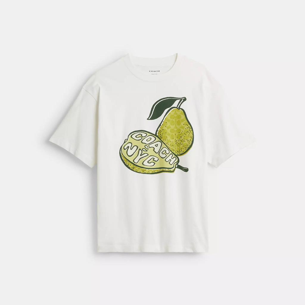 【Coach】Whale T Shirt In Organic Cotton ◆国内発送◆ Coach Whale T Shirt In Organic Cotton - Free Shipping