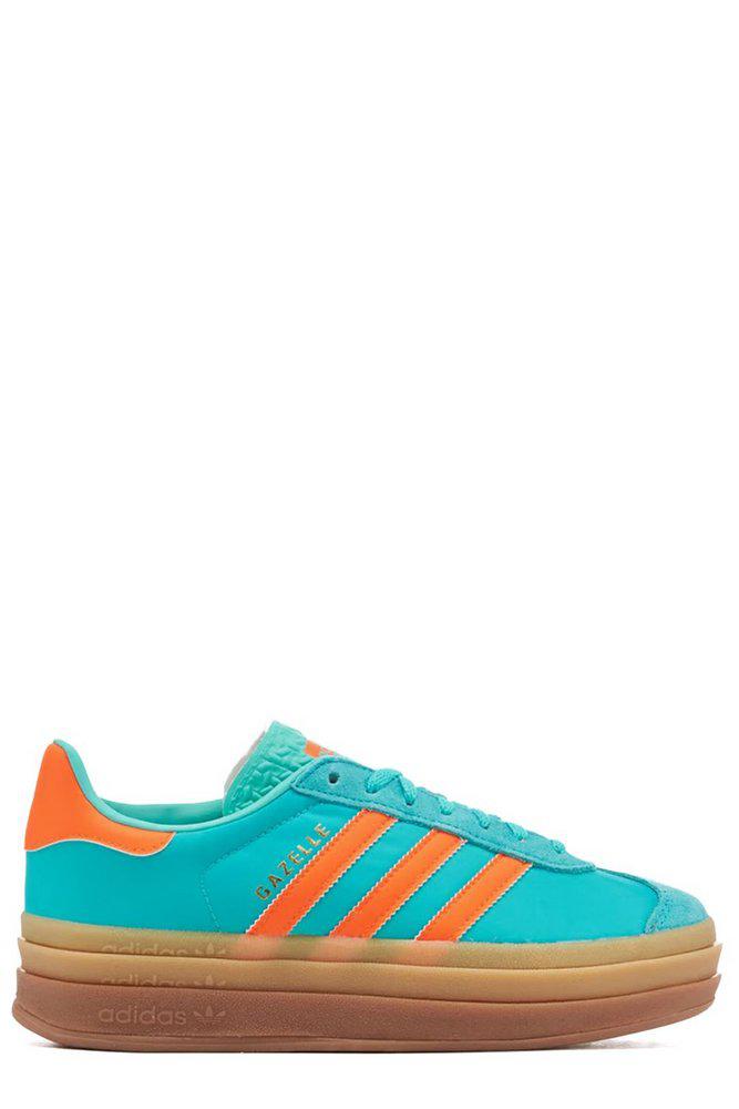 Adidas Adidas Originals Gazelle Bold Logo Printed Sneakers