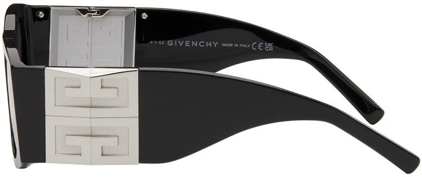 Givenchy Black Thick Logo Sunglasses 3