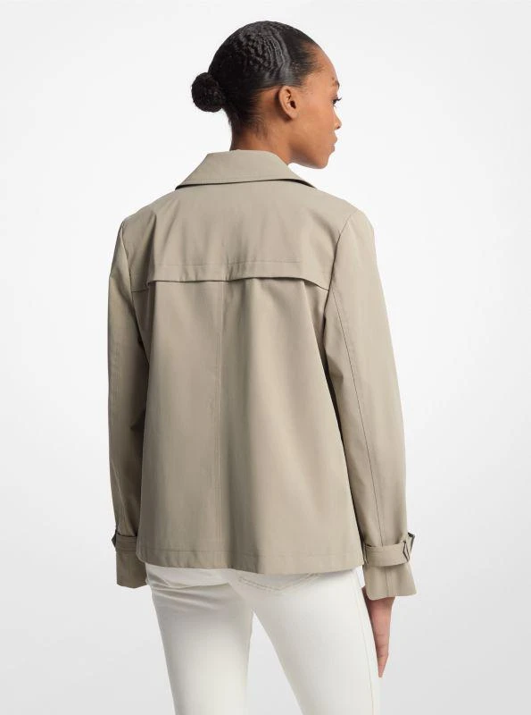 Michael Kors Cropped Trench Coat 2