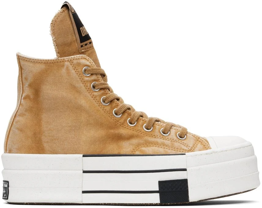 Rick Owens Orange Converse Edition DBL Drkstar Sneakers 1