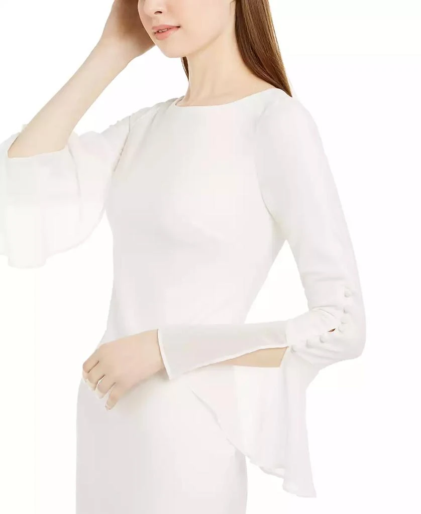 Chiffon-Bell-Sleeve Sheath Dress  On Sale Now with Up to 82% Off |  Discover Exclusive Deals & Savings at BeyondStyle  Authentic Calvin Klein  dress|women's fashion, shoes & accessories|dresses with Limited-Time  Discounts,