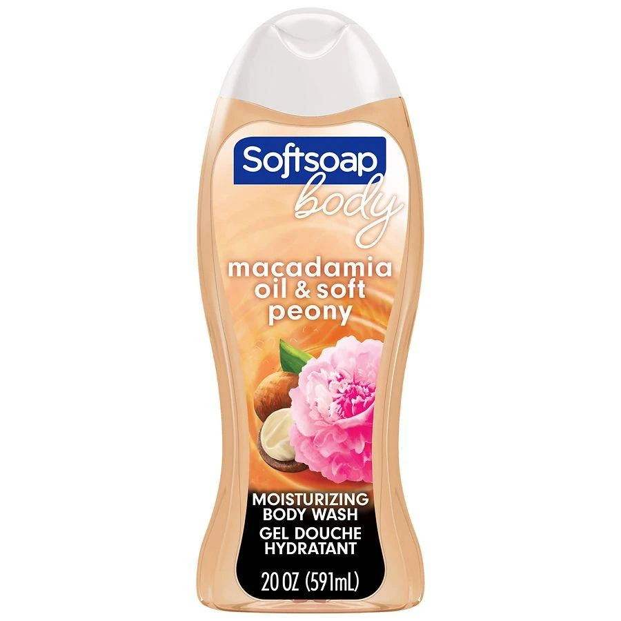 Softsoap Moisturizing Body Wash Macadamia Oil and Soft Peony 1