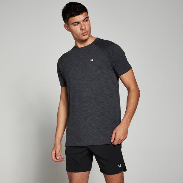 Myprotein MP Men's Performance Short Sleeve T-Shirt - Black Marl