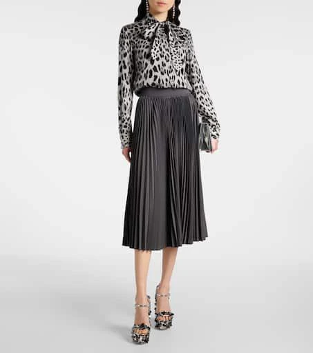 Dolce 
Gabbana Plissé midi skirt 2