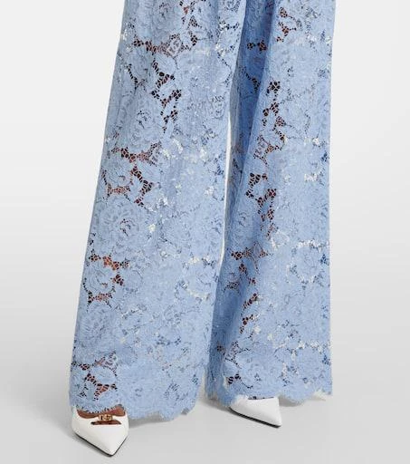 Dolce 
Gabbana Lace wide-leg pants 5