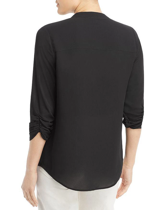 T Tahari Band Collar Shirt 2