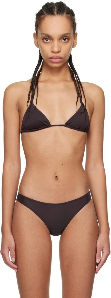 Tropic of C Brown Praia Bikini Top 1