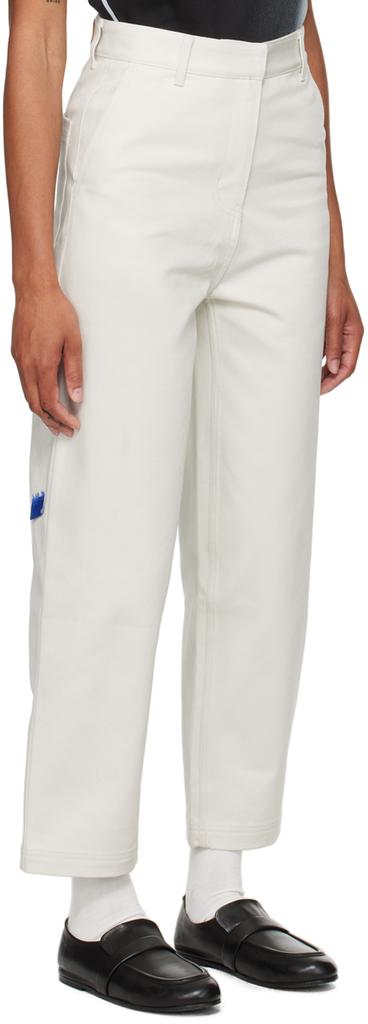 ADER error Off-White Significant Cropped Trousers
