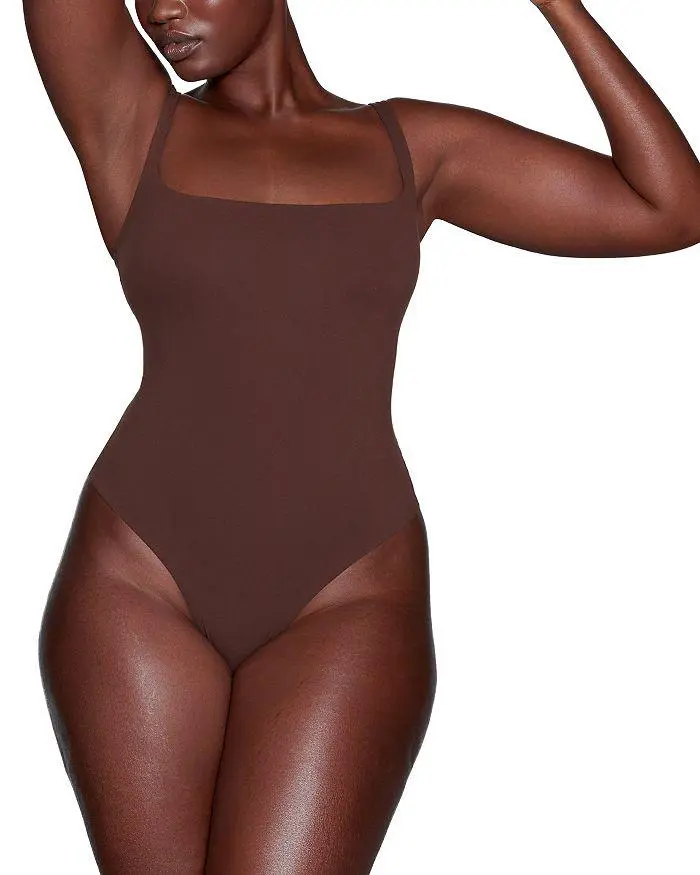 SKIMS Fits Everybody Square Neck Bodysuit