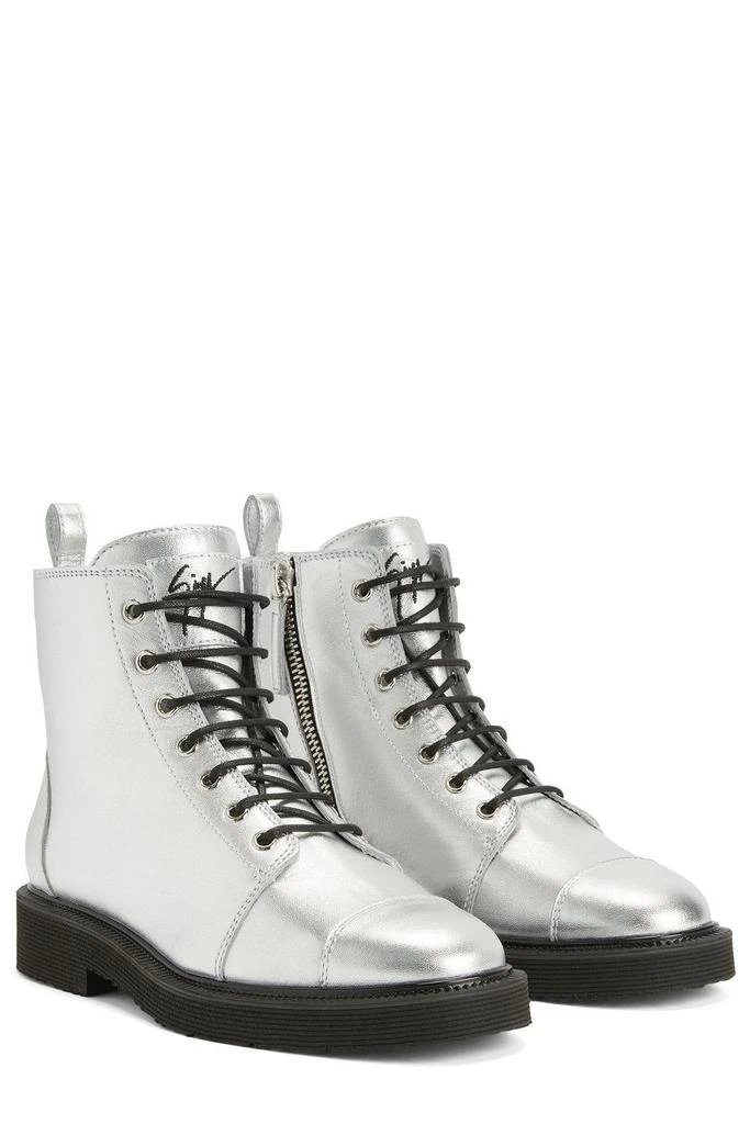 Giuseppe Zanotti Giuseppe Zanotti Thora Lace-Up Biker Boots 2